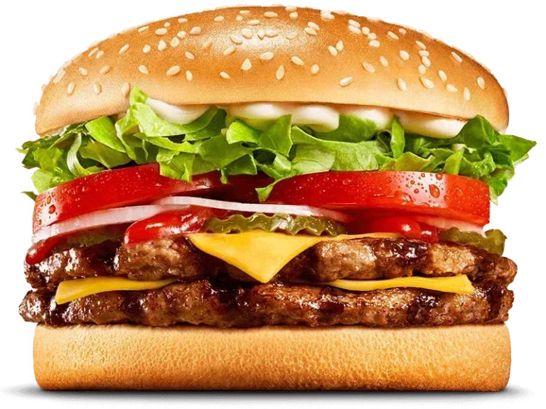 Whopper Cheese Double in hungry jacks menu