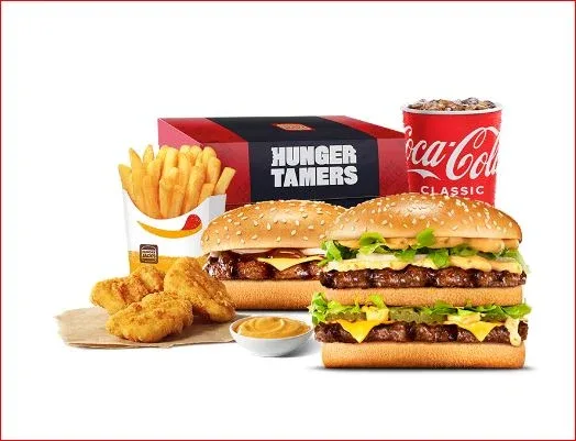 Mega Jack Hunger Tamper in hungry jack's menu australia