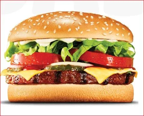 Plant Based Whopper Cheese