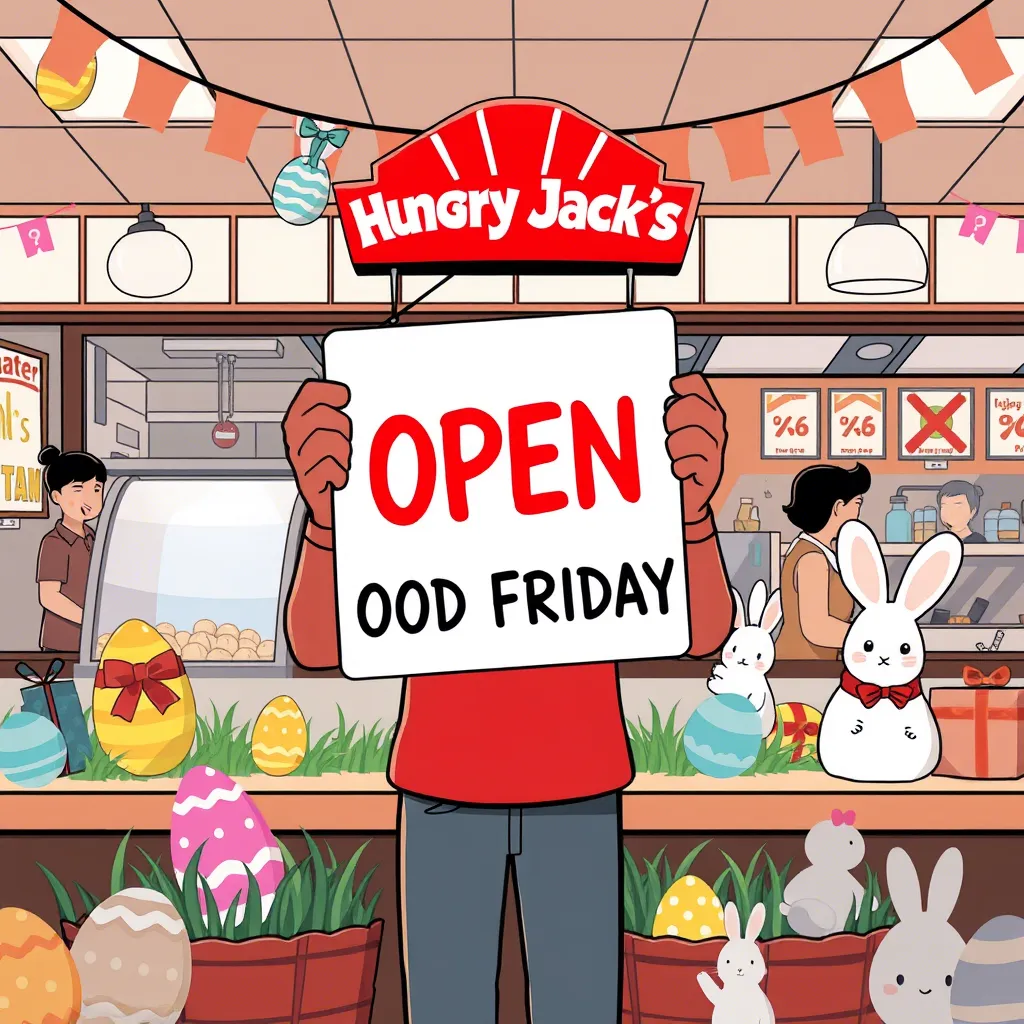 Is Hungry Jack’s Open on Good Friday